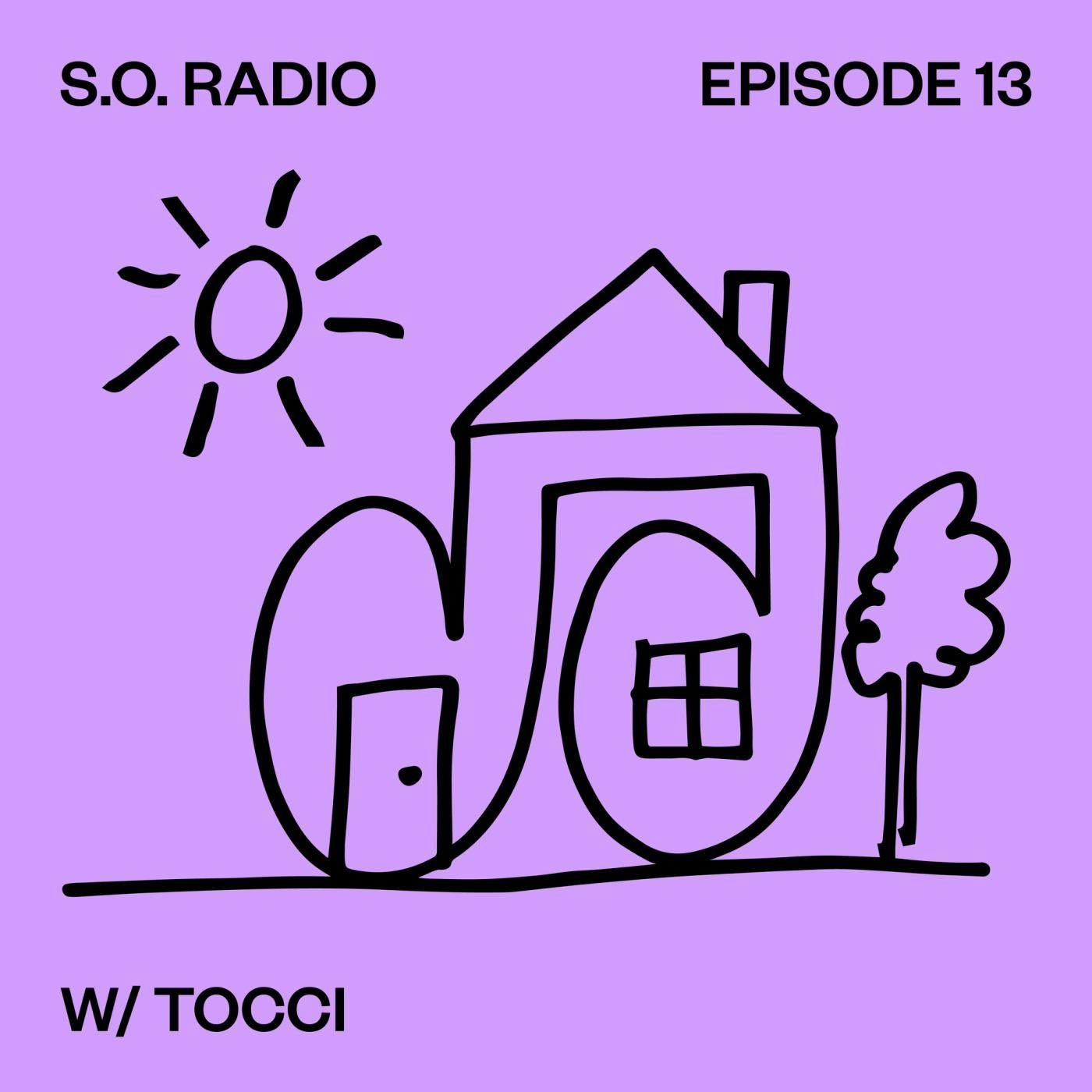 Artwork for SPIRITUAL OBJECTS RADIO EPISODE 13 W/ TOCCI